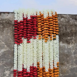 Guirnalda de Flores Artificiales de Jazmín y Rosa, Duradera, Romántica, para Bodas Punjabi, Inauguración de Casa, Decoración de Diwali, Multiusos - Product Image 3