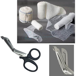 Tijeras médicas profesionales de utilidad recta de acero inoxidable para instrumentos quirúrgicos de uso Manual de primeros auxilios - Product Image 6