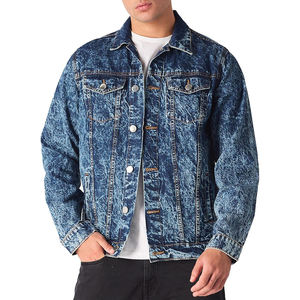 Veste pour homme, idéale pour un usage quotidien, offrant une coupe flexible et un style denim intemporel. Vestes en jean pour hommes. - Product Image 1