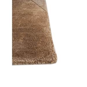 พรมขนสัตว์และวิสโคสทอมือลายเรขาคณิตสีเบจและสีน้ำตาลสำหรับตกแต่งบ้าน-TNQ-3229 - Product Image 4