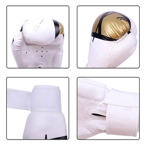 Guantes de MMA para Boxeo, para Hombre y Mujer, de Cuero, con Más Acolchado, sin Dedos, para Kickboxing, Sparring - Product Image 5