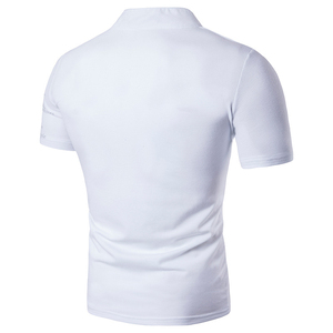 T-shirt pour homme à manches longues, col rond, coupe classique, de haute qualité, poids lourd, impression numérique personnalisée, 100% coton respirant - Product Image 3
