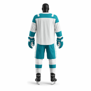 Tenue de hockey sur glace personnalisée, ensemble maillot et short sublimés, vêtements d'équipe pour adultes, fabricant OEM ODM - Product Image 2