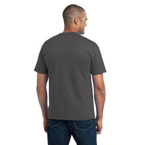 Blend Tee Camisetas Camiseta de algodón pesado para hombre Camiseta de ajuste relajado para hombre Unisex Tall Core Cotton - Product Image 3