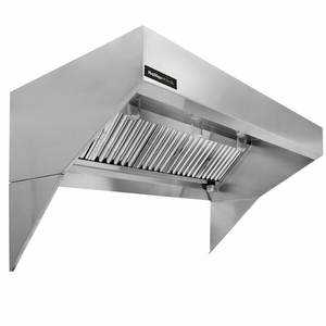 ACHETEZ MAINTENANT ! Nouveau système de hotte de cuisine commerciale murale LEXHO848 8' x 48'' - Systèmes d'aération - Prêt à être expédié - Product Image 2