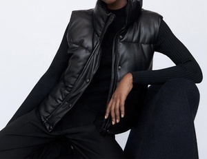 Veste matelassée unisexe, veste d'hiver chaude, gilet rembourré léger, streetwear d'extérieur, fabrication sur mesure en gros OEM ODM - Product Image 2
