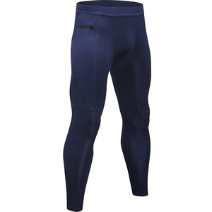 Mallas de punto de poliéster Spandex de alta calidad para hombre, logotipo personalizado, ropa de Yoga informal, ropa de gimnasio, último diseño, venta al por mayor - Product Image 4