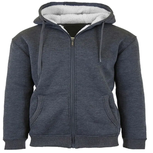 Top de moda de invierno para hombre 100% algodón tejido anticontracción lavado de talla grande elegante diseño elegante en colores de invierno patrón sólido - Product Image 1