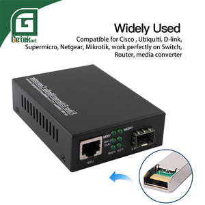 Convertidor de medios Epon Rj45 de fibra óptica multimodo único GETEKnet Mini punto multimodo 10/<span class=keywords><strong>100</strong></span>/<span class=keywords><strong>100</strong></span> <span class=keywords><strong>Mbps</strong></span> para solución FTTH - Product Image 2