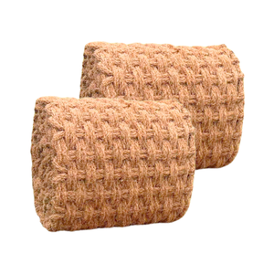 เสื่อปาล์มเสื่อใยมะพร้าวทอมือเป็นมิตรกับสิ่งแวดล้อมสำหรับโครงการจัดสวนเส้นทางเดินป่าและดินฝุ่น - Product Image 1