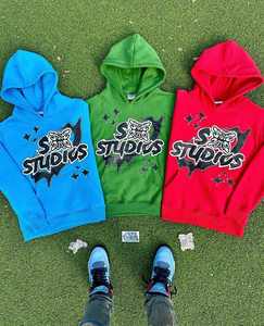 Survêtements de sport évasés à impression évasée, survêtement Slim Fit à impression bouffante, survêtement pour hommes - Product Image 6