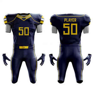 Uniforme de fútbol americano para hombre de secado rápido de alta calidad, recién llegado, equipo de fútbol para adultos de manga corta - Product Image 4