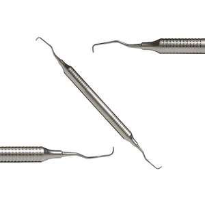 Sonde dentaire à double extrémité en acier inoxydable de qualité supérieure - Product Image 1