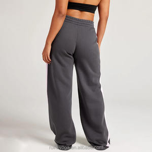 Meilleure vente de pantalons de survêtement personnalisés été pantalons de survêtement écologiques fermeture à cordon plat avant pantalons de survêtement décontractés de qualité supérieure - Product Image 3