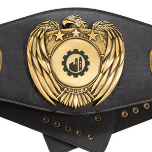 Professional Championship Leather Belt Custom Lightweight Sports Trophy Award for <b>Wrestling</b> - Product Image 6