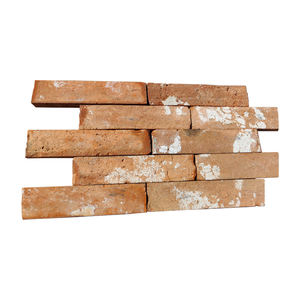 Briques minces rustiques rouges récupérées <span class=keywords><strong>de</strong></span> haute qualité pour revêtement mural décoratif intérieur et extérieur - Product Image 2