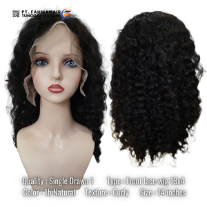 Curly Full Lace Wigs Wholesale 100 Human Hair Raw Virgin Cuticle Aligned Natural Black <b>for</b> Lace Long Glueless No <b>Sheddings</b> - Product Image 6