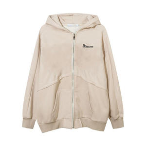 Sweat à capuche surdimensionné élégant pour homme, 100% coton molletonné, décontracté, sweat à capuche personnalisé pour homme, lavage à l'acide, avec service OEM - Product Image 5