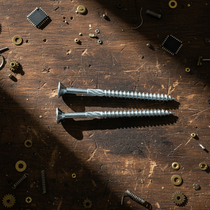 Vis à bois fraisées à tête Torx en acier au carbone de qualité industrielle 4.8 6.8 (pouces/métrique) plaquées oxyde noir/nickel/zinc - Product Image 1