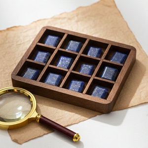 Pierres précieuses en lapis-lazuli bleu naturel, taille octogonale, pierres brutes de formes et tailles variées, pour la fabrication de bijoux, vente en gros, exportation - Product Image 2