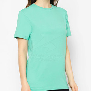Venta al por mayor cómodo personalizado OEM servicio mujer Camiseta estilo único ropa casual camiseta para mujer - Product Image 2