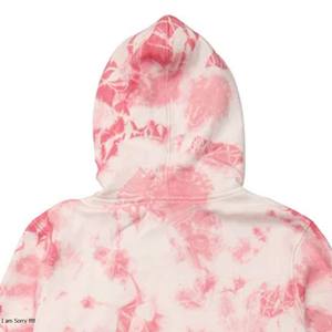 Custom <b>American</b> Street Wear Tie Die <b>Hoodie</b> Direct Wholesale Cotton <b>Hoodie</b> New Designs Hooded Solid Embroidered Spring - Product Image 4