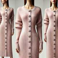 Otoño Invierno mujer cárdigans cálido tejido suéter chaqueta bolsillo bordado moda punto cárdigan abrigo señora suéteres sueltos tops
