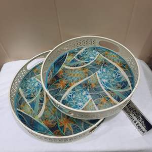 Bandejas DE SERVICIO DE MADERA duraderas y elegantes de primera calidad para un entretenimiento elegante para restaurantes y hoteles - Product Image 2