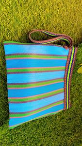 ถุงผ้าไนลอนสำหรับเดินทางชายหาดเป็นมิตรกับสิ่งแวดล้อมถุงเครื่องสำอางใช้ซ้ำได้มีซิปป้ายโลโก้พลาสติก - Product Image 4