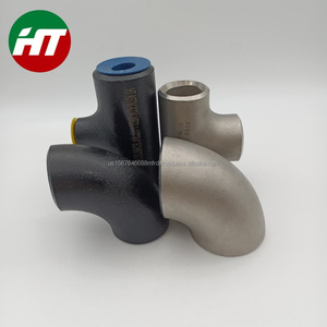 Acheter des brides de bride aveugle en acier au carbone ASME B16.9 raccords de tuyau de soudure bout à bout A234 Wpb - Product Image 3