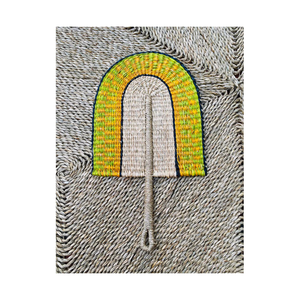 Ventiladores de mano de hoja de palma de Vietnam para exportación | MOQ bajo | Venta al por mayor a granel para importadores B2B - Product Image 2