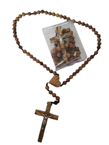 Madera de olivo rosarios de Jerusalén - Product Image 2
