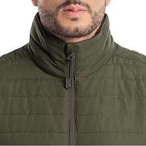Veste sans manches matelassée pour homme, tendance 2026, vente chaude, veste sans manches légère et chaude pour l'hiver, mode extérieure, OEM personnalisé - Product Image 1