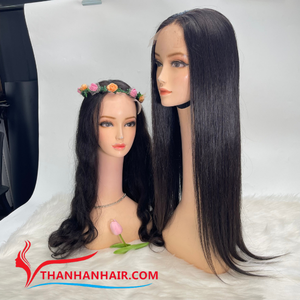 Wholesale 5x5 HD Lace Closure <b>Human</b> <b>Wigs</b> 8-28 Inch Raw Unprocessed Remy Hair Silky Straight Soft Style - Product Image 2