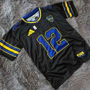 Camisetas de fútbol americano personalizadas al por mayor con costuras de malla y camisetas de práctica de fútbol americano para hombres para uniformes de equipo - Product Image 4