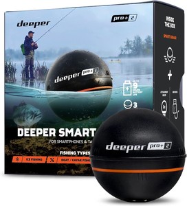 LIVRAISON À DOMICILE <span class=keywords><strong>Sonar</strong></span> intelligent <span class=keywords><strong>Deeper</strong></span> <span class=keywords><strong>PRO</strong></span>+ - Détecteur de poissons sans fil portable GPS - Product Image 1