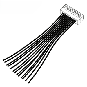 Câble de connexion à double rangée à 50 positions SFSDT-25-28-G-88.00-SR, pas de 1,27 mm - Product Image 3