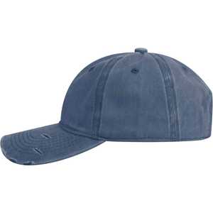 Vente en gros de casquettes de baseball en coton rétro vintage avec logo personnalisé, réglables, non structurées, de couleur unie, délavées - Product Image 6