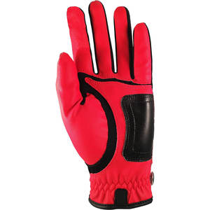 ถุงมือกอล์ฟหนังแกะรัดรูปสำหรับผู้ชายแบบพรีเมี่ยมเหมาะสำหรับมือซ้ายสีแดง - Product Image 4