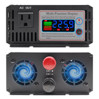 Générateur onduleur à onde sinusoïdale pure monophasé HOULI 12V 24V 48V 60V 110V 4000W pour la maison et la voiture