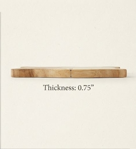 เขียงไม้รูปนกฮูก ขนาด 13.0 นิ้ว กันลื่น ใช้กับเครื่องล้างจานได้ ชิ้นเดียว - Product Image 3