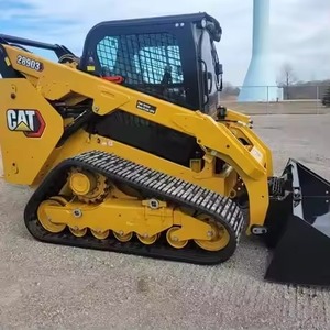 Caterpillar 289D3 de alta calidad con 2022 Cat HM215, cabezal de mantillo, MINICARGADORA para gatos - Product Image 4