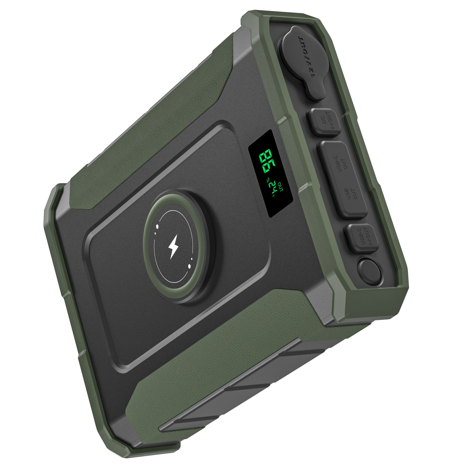 เขียวเข้ม + ดำ