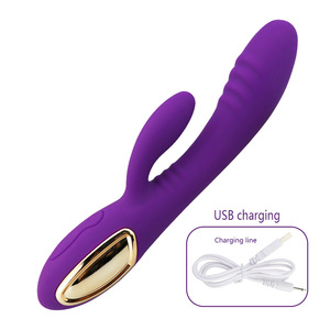 Vibrateur rechargeable pour femmes, baguette de massage avec vibrations puissantes - Product Image 5