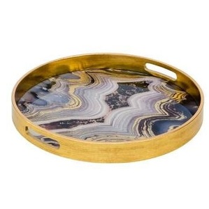 ถาดเสิร์ฟโลหะที่ทันสมัยสำหรับการเฉลิมฉลองเดือนรอมฎอนและการเสิร์ฟช็อคโกแลต - Product Image 2