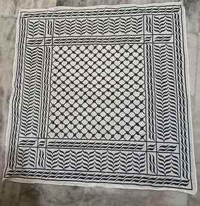 Vente en gros d'écharpe de mode imprimée Shemagh Keffieh écharpe en coton enveloppement tactique du désert écharpe en soie imprimée à la mode - Product Image 5