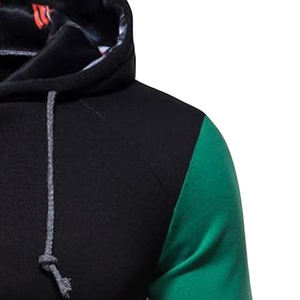 เสื้อสเวตเตอร์แขนยาวแบบสวมหัวสำหรับผู้ชายเสื้อมีฮู้ดแฟชั่นผ้าฟลีซเนื้อนุ่มพร้อมเชือกรูดและซิปกระเป๋าแบบ Kange - Product Image 5