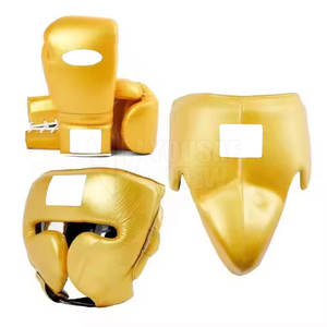 Nouvel arrivage Ensemble de boxe Nouveaux ensembles de boxe Ensemble de boxe sur mesure Ensembles de protection de la tête et de l'aine - Product Image 1