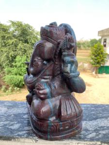 Hand <strong>Carved</strong> GANESH Statue Natural Ruby Kyanite Crystal Spiritual Reiki &amp; Healing <strong>Stones</strong> Gemstone Material RUBY KYANITE <strong>GANESHA</strong>