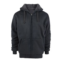 Automne hiver femmes/hommes surdimensionné polaire à capuche chaud fermeture éclair couleur unie sweat brodé uni teint manteau Style coupe ample